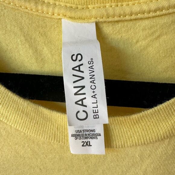 First day of School T shirt size 2XL Happy First Day #Let’s do this Yellow - Picture 6 of 8